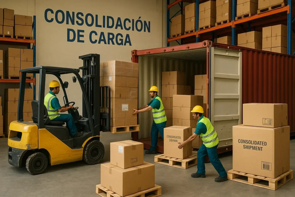 Massara logistic con su servicio de consolidación de carga